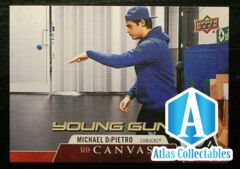 2020-21 UD Series 1 Young Guns Canvas C102 Michael DiPietro Canucks